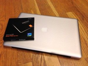 Samsung 840 Pro 512GB SSD Upgrade for my MacBook Pro