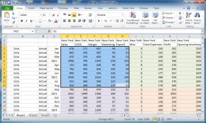 A highlighted sub-grid in the Sample.Basic retrieval process.