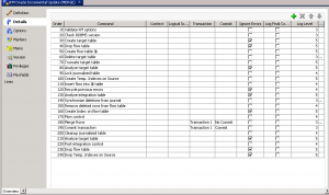 ODI Oracle MERGE IKM steps