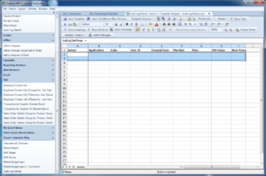 Dodeca SQLView Excel template