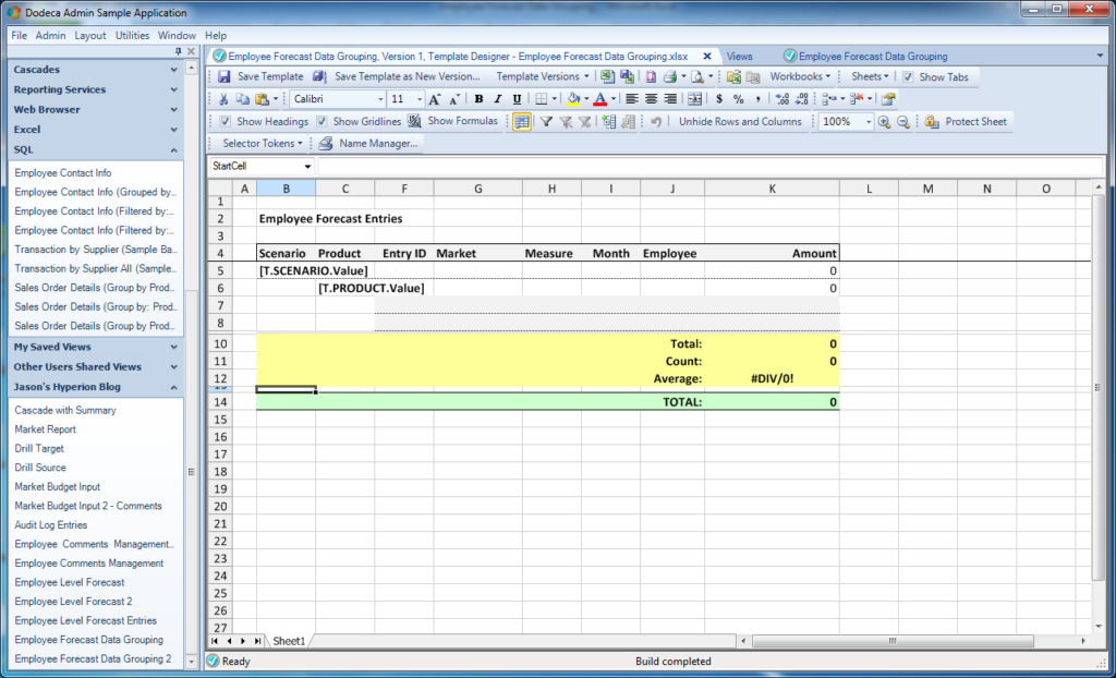 Location of GroupStartCell (StartCell) defined name